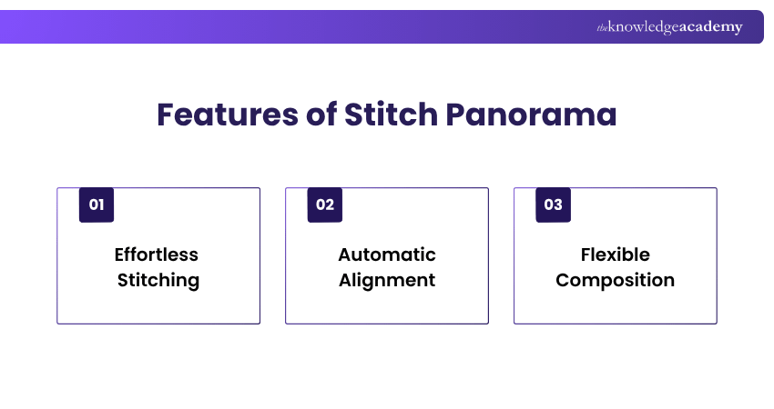 Key Features of Stitch Panorama Features of Stitch Panorama