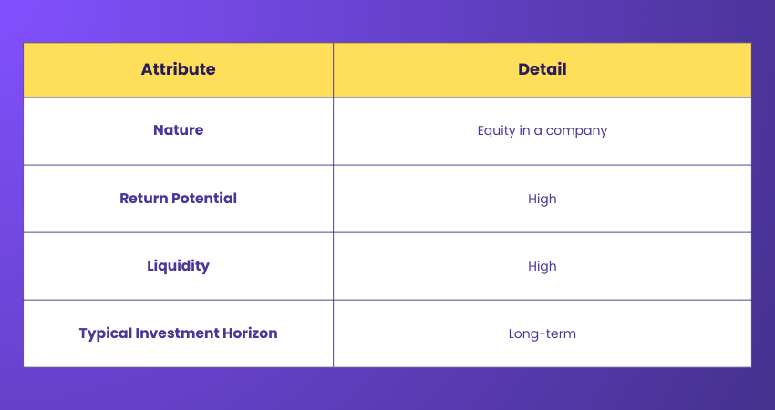 Features of Stocks in Investment