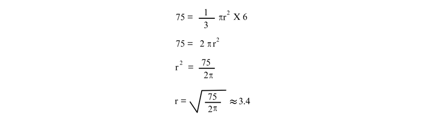 Finding Radius With Given Volume Finding Radius With Given Volume