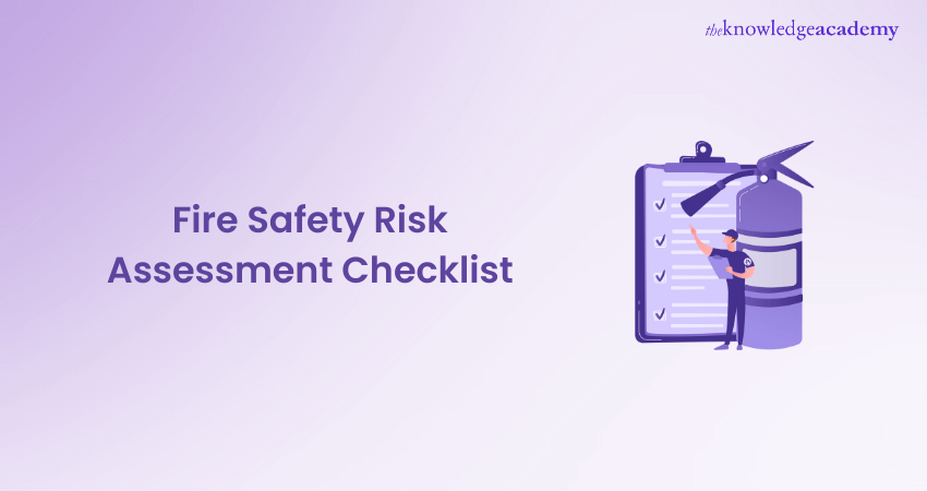 Fire Safety Risk Assessment Checklist Fire Safety Risk Assessment Checklist
