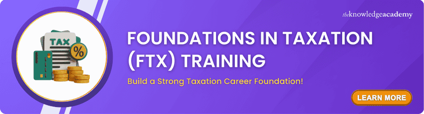 Foundations in Taxation (FTX) Training
