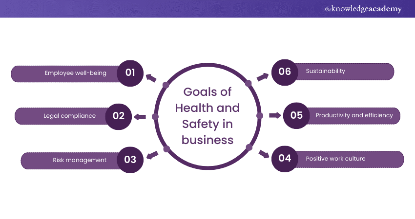 Goals of Health and Safety in business