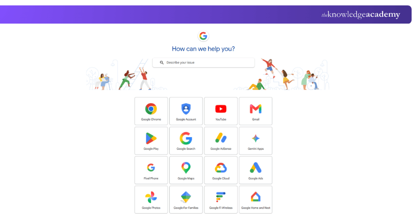 Customer Support in Google Google Customer Support