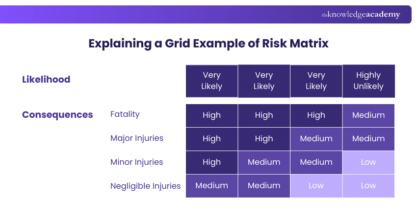 Grid Examples of risk matric