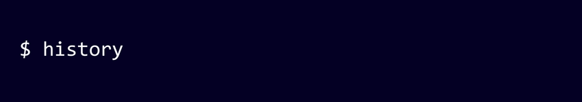 History of Commands in Bash History of Commands in Bash
