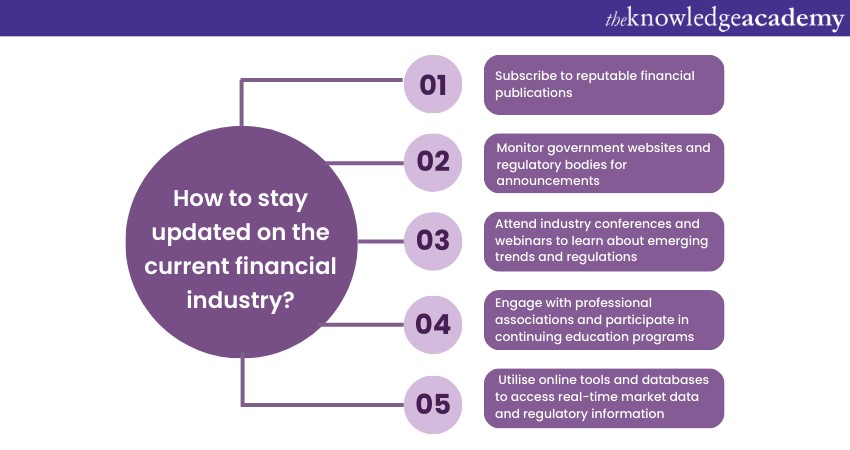 How are you updated on financial policies and tax regulations How are you updated on financial policies and tax regulations