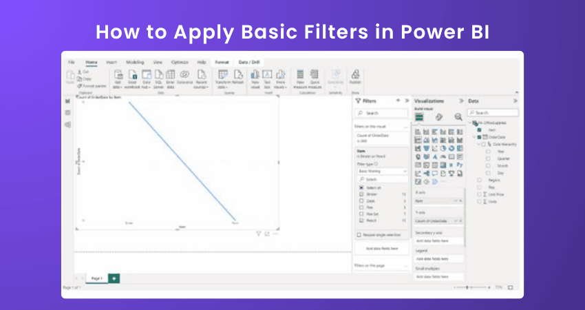 How to Apply Basic Filters in Power BI How to Apply Basic Filters in Power BI