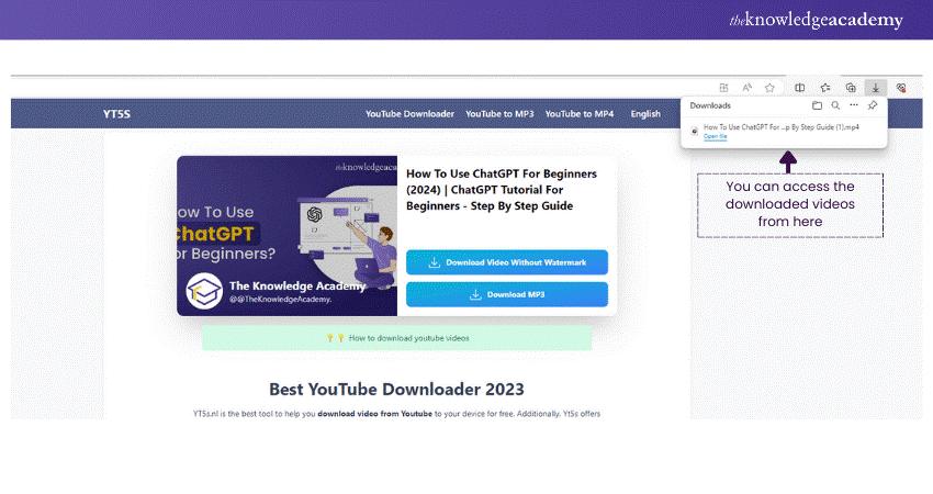 How to Download YouTube Videos from Yt5s downloader