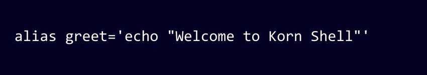 How to Set up Alias in Korn Shell How to Set up Alias in Korn Shell