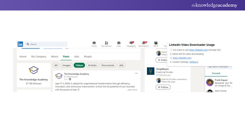How to download LinkedIn Video using Chrome extension