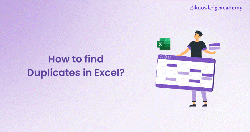 How to find Duplicates in Excel
