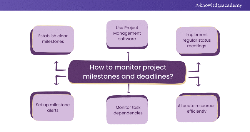 How to monitor project milestones and deadlines?
