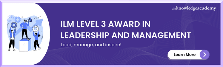 ILM Level 3 Award In Leadership And Management