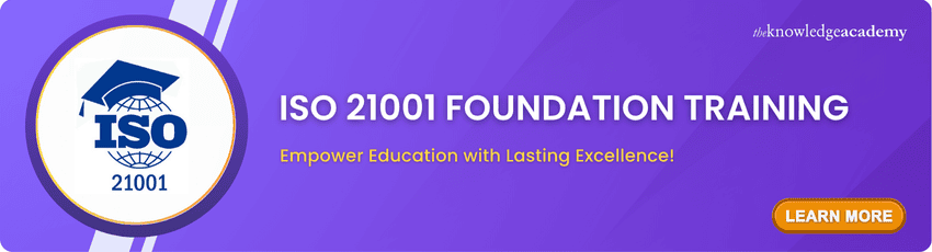 ISO 21001 Foundation Training