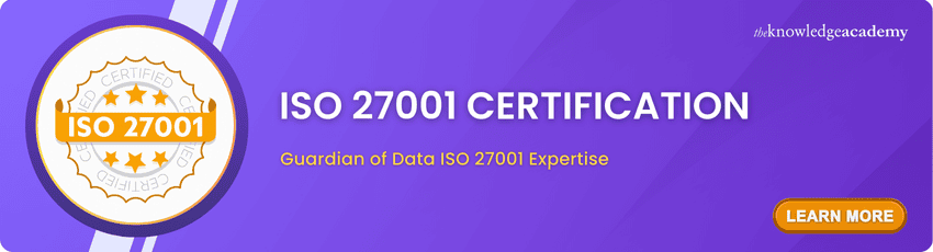 ISO 27001 CERTIFICATION ISO 27001 CERTIFICATION