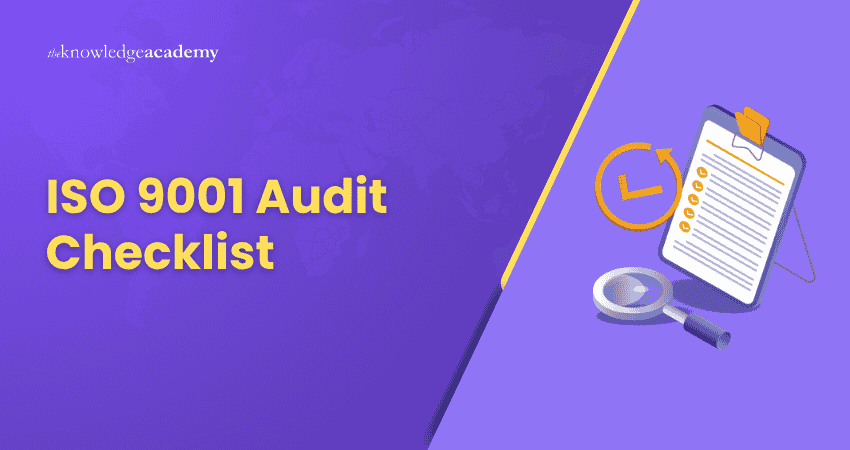 ISO 9001 Audit Checklist