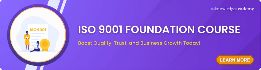 ISO 9001 Foundation Course