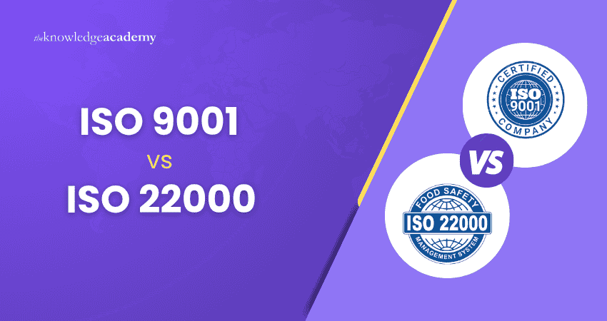 Key Differences of ISO 9001 AND ISO 22000