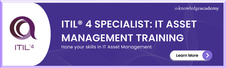 ITIL® 4 Specialist: IT Asset Management Training 