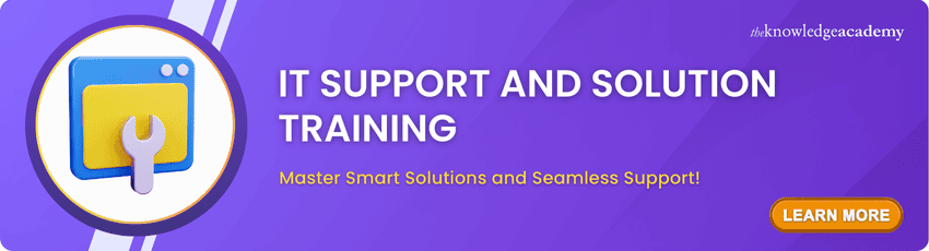 IT Support and Solution Training IT Support and Solution Training