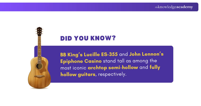 Iconic Semi-hollow and Hollow-body Guitars