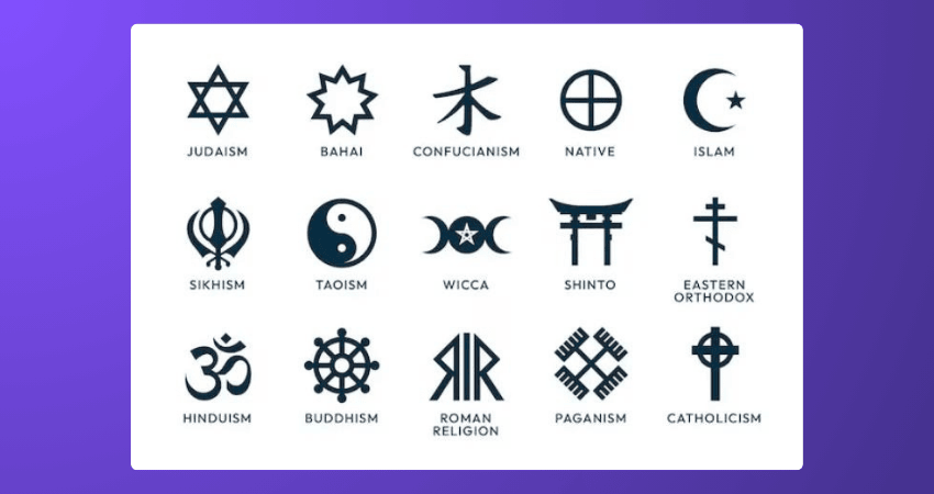 Iconography of Different Religions
