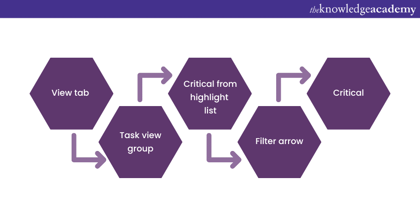 Identifying Critical Path in other task views