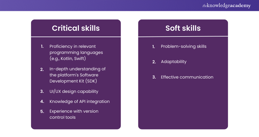 Important skills for successful application development