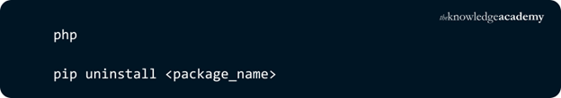 Install a Package Install a Package
