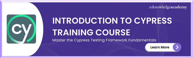 Introduction to Cypress Training Course