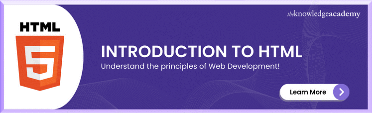 Introduction to HTML Course Introduction to HTML Course