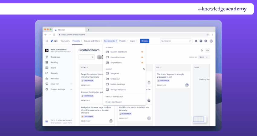 Jira Dashboard