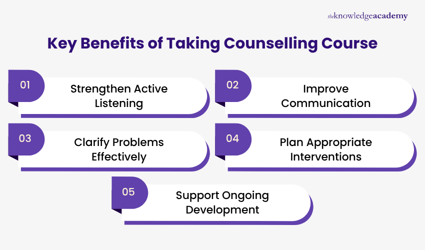 Key Benefits of Taking this Counselling Course Key Benefits of Taking this Counselling Course