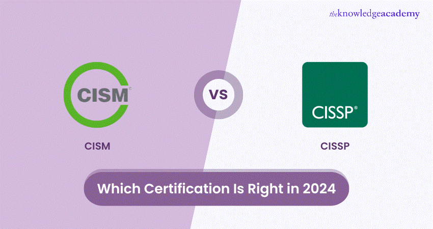 Key differences between CISM vs CISSP 