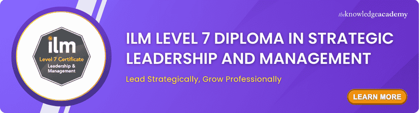 ILM Level 7 Diploma Strategic Leadership and Management