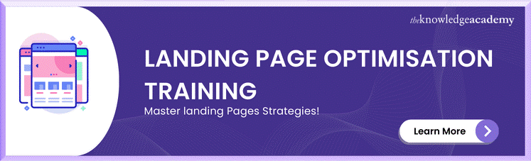  Landing Page Optimisation Training