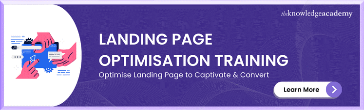 Landing Page Optimisation Training Landing Page Optimisation Training