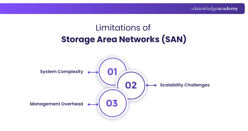 Limitations of Storage Area Networks (SAN)