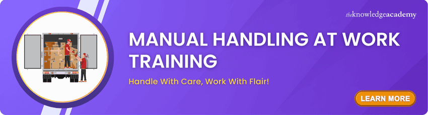 Manual Handling At Work Training Manual Handling At Work Training