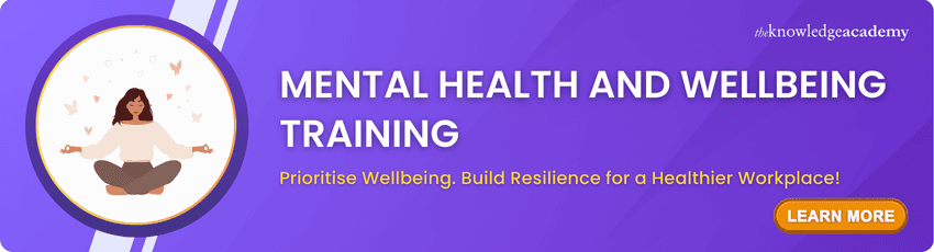 Mental Health and Wellbeing Training Mental Health and Wellbeing Training