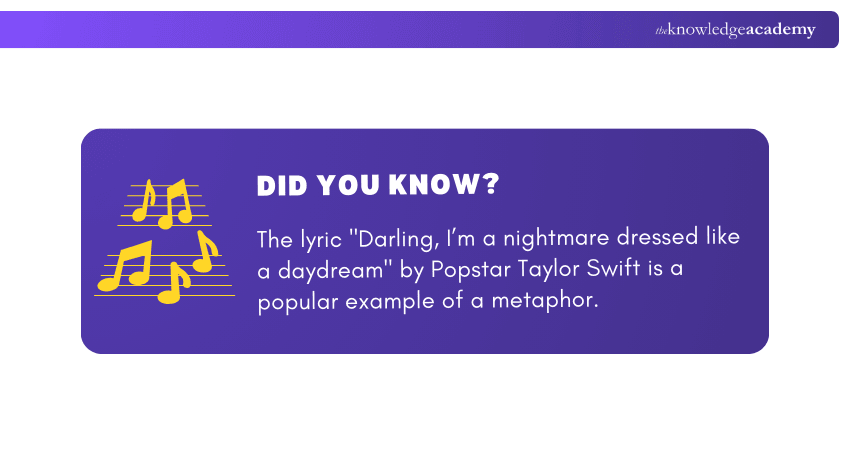 Metaphot in Taylor Swift's Songs