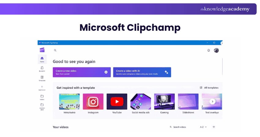 Microsoft Clipchamp