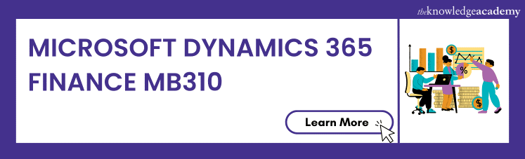 Microsoft Dynamics 365 Finance MB310