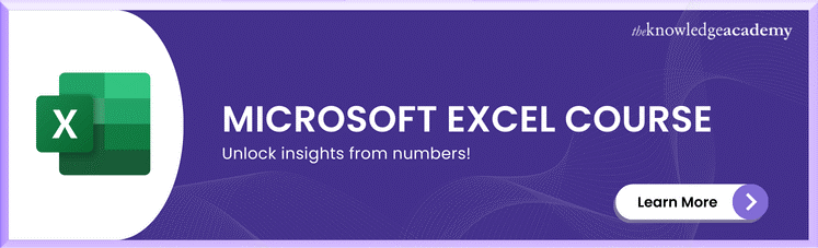 Microsoft Excel Course
