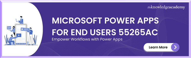 Microsoft Power Apps For End Users 55265AC