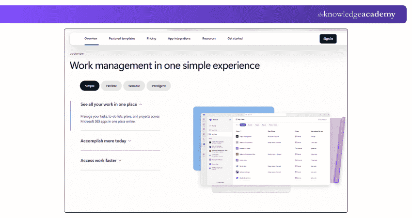 Microsoft Project UI Microsoft Project UI