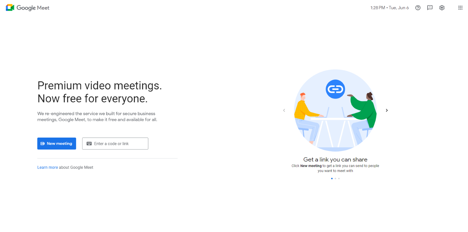 Microsoft Teams Alternative Google Meet