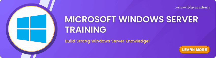 Microsoft Windows Server Training Microsoft Windows Server Training