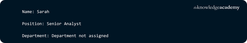 Python Dictionaries code example output 6