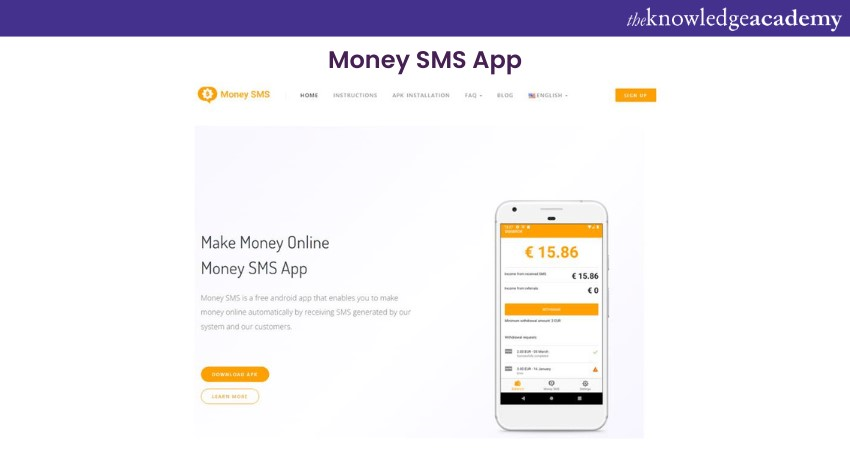 Money SMS App 